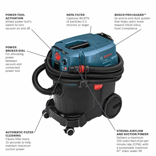 Bosch VAC090AH 9 Gallon Extractor