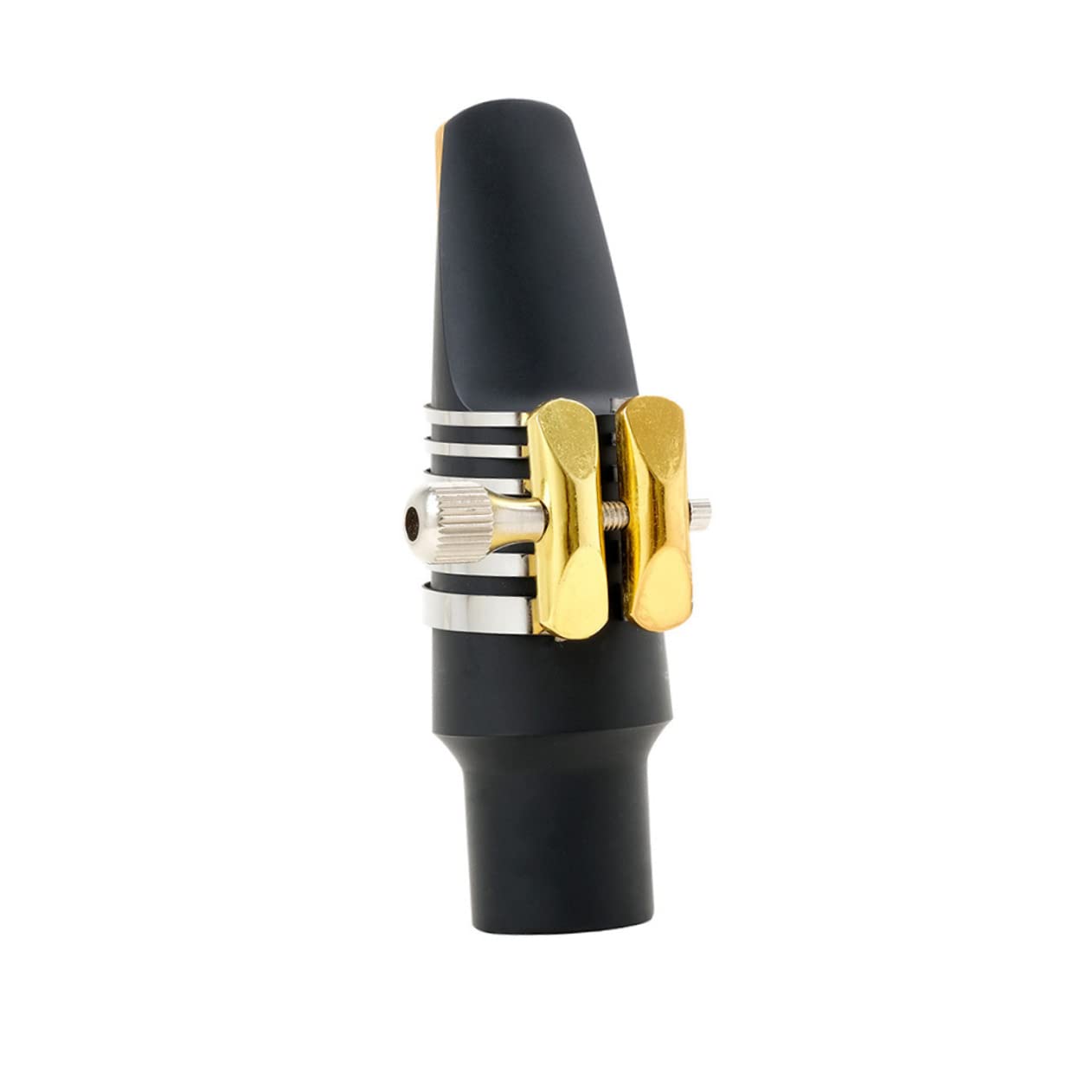 SUPVOX 4pièces Système De Fixation Pour Saxophone Acier Clip Métallique Pour Instruments à Vent Accessoire Décoratif Pour Saxophone Alto Et Soprano Finition Et Détails Raffinés