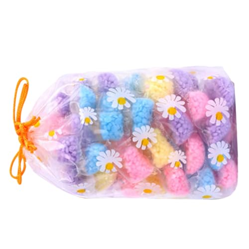 LALADEFIEE Perles pour Linge Parfumées 60 Granulés Couleurs Mélangées Nettoyantes pour Lessive Machine Adaptées aux Hôtels et Voyages Couleur Aléatoire