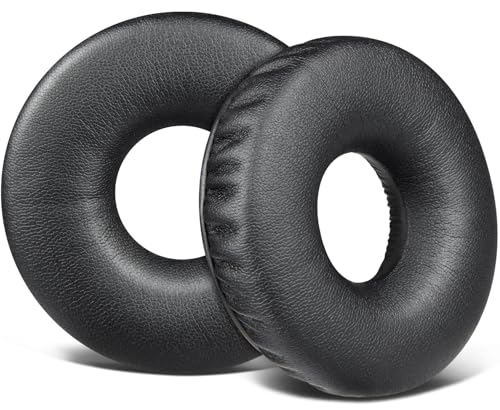 SOULWIT Replacement Earpads for Sony MDR-XB650 BT (MDRXB650) Wireless Headphones, Ear Pads Cushions with Soft Protein Leather and High-Density Memory Foam - Black