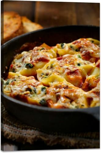 Canvas Wall Art for Living Room Ricotta Spinach and Beef