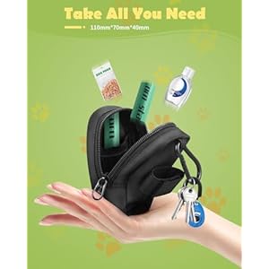 Dog Poop Bag Holder for All Leasheshand Free Doggie Waste Bag Dispenservelcrohookcarabinerdog Poop Bag Dispenser for Leashwide Openingleash Attachment for Dog Walkingpoop Bags Excludedblack  Cucciolini Doodles Dog poop bag holder for all leasheshand free doggie waste bag dispenser velcrohookcarabinerdog poop bag dispenser for leashwide openingleash attachment for dog walkingpoop bags excludedblack   cucciolini doodles