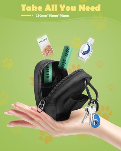 Dog Poop Bag Holder for All Leasheshand Free Doggie Waste Bag Dispenservelcrohookcarabinerdog Poop Bag Dispenser for Leashwide Openingleash Attachment for Dog Walkingpoop Bags Excludedblack  Cucciolini Doodles Dog poop bag holder for all leasheshand free doggie waste bag dispenser velcrohookcarabinerdog poop bag dispenser for leashwide openingleash attachment for dog walkingpoop bags excludedblack   cucciolini doodles