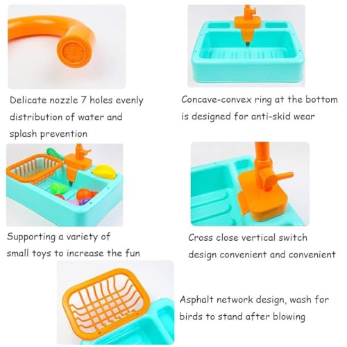 Image of kathson Bird Bathtub,Parrot Shower Box,Automatic Parakeet Bathtub with Faucet,Bird Bathing Tub Container Cage Accessory or Small Medium Birds Cockatiel Lovebird Budgie