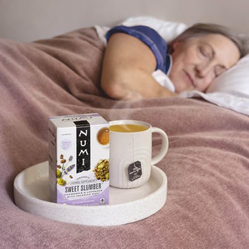 Image of Numi Organic Sweet Slumber Tea, 48 Herbal Tea Bags, Caffeine Free