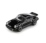 Majorette Auto Collection 1975 Porsche 930 Turbo - Coche Coleccionable con chasis de Metal, neumáticos de Goma y escaparate, Modelo de Coche Deportivo detallado a Escala 1:64, para coleccionistas y
