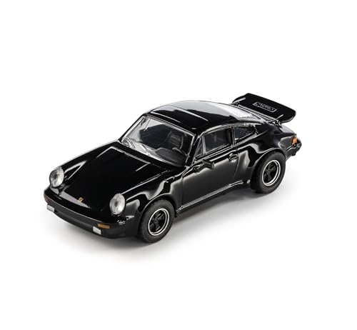 Majorette Auto Collection 1975 Porsche 930 Turbo - Coche Coleccionable con chasis de Metal, neumáticos de Goma y escaparate, Modelo de Coche Deportivo detallado a Escala 1:64, para coleccionistas y