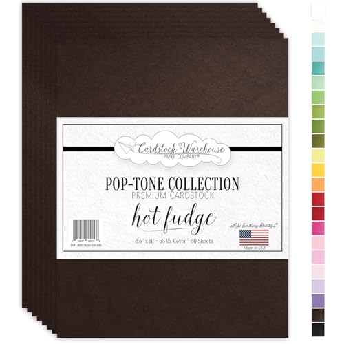 Papier cartonné mat 175g m2 marron pour loisirs créatifs et scrapbooking
