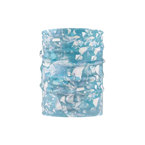 Buff tour de cou polaire enfant dae turquoise réversible hiver