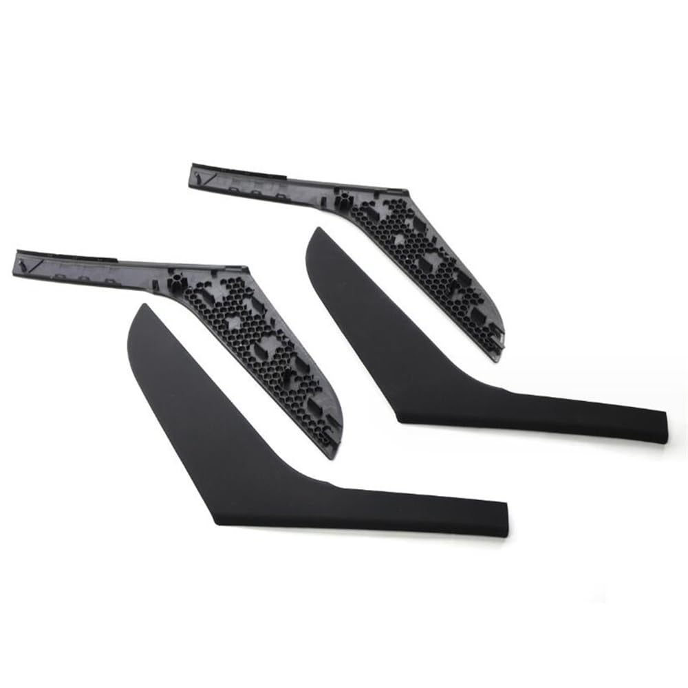 Cache Poignée Intérieure De Porte De Voiture Panneau De Garniture D'Accoudoir Intérieur Compatible avec VW Golf 6 GTI Mk6 2009-2013 -Noir -Droite+Gauche