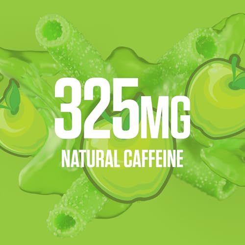 Image of RYSE Loaded Pre Workout Drink - Sour Punch Green Apple - Sugar-Free, Ready to Drink Energy Supplement with 325mg Caffeine, Citrulline & Beta Alanine for Focus & Pump - 12 fl oz Bottles (Pack of 12)