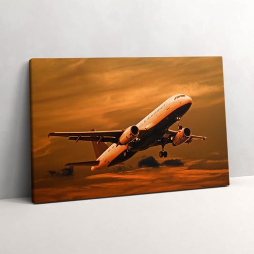 Art mural peinture sur toile 60x40cm tableau photo salon Un voyage vers l'inconnu