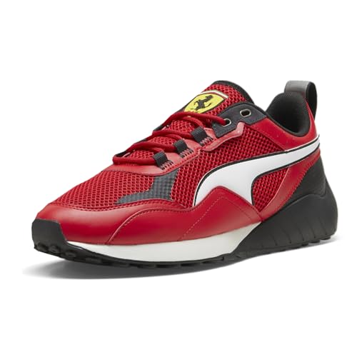 PUMA Mens Scuderia Ferrari Speedfusion 2.0 Lace Up Sneakers Shoes Casual - Red2