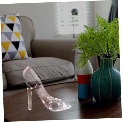 Chaussures talons hauts décor princesse clair Toddmomy 2 pièces pour table - 7