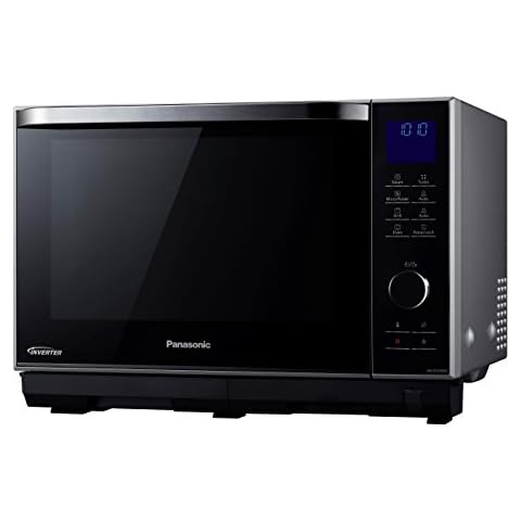 Panasonic NN-DS596MEPG Inverter Mikrowelle mit Dampfgarer edelstahl-schwarz Cover