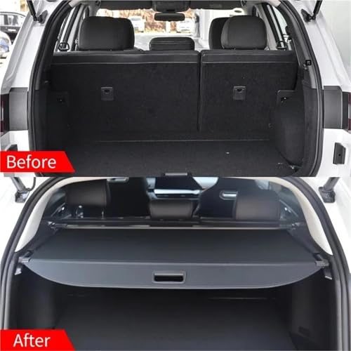 Cubierta de carga retráctil maletero Koleos oculta equipaje impermeable 3