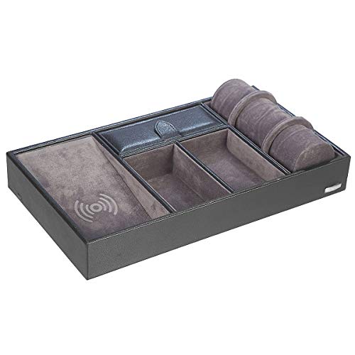 Windrose Pure offener Schmuckkasten 35 cm schwarz