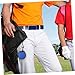 YARNOW Portable Golf Pouch Hook Lined Cleaner Bag for Easy Access and for Golf Accessories and Storage