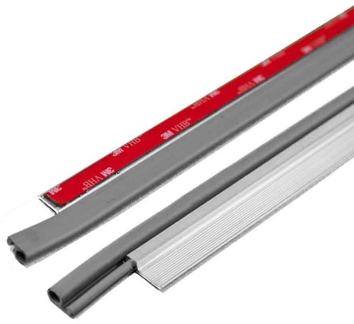 M-D Building Products 43303 42-Inch Cinch Door Seal Top and Sides, Silver, 5-Piece