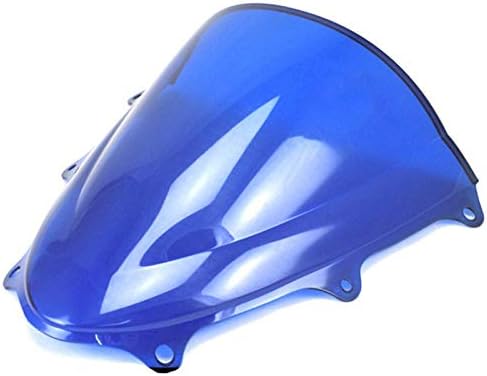 Double Bubble Windshield Windscreen for Suzuki GSXR600 GSXR750 600 750 2011-2016 (Chrome)