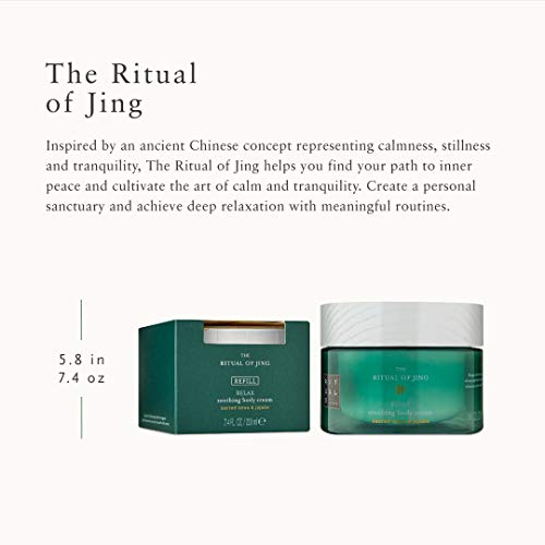 RITUALS The Ritual of Jing Body Cream and Refill Set, Sacred Lotus, Jujube - Image 4