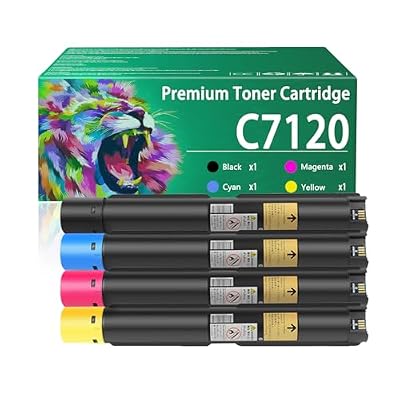 UOMBFS C7120 006R01824 006R01825 006R01826 006R01827 Toner Cartridge 1 Set