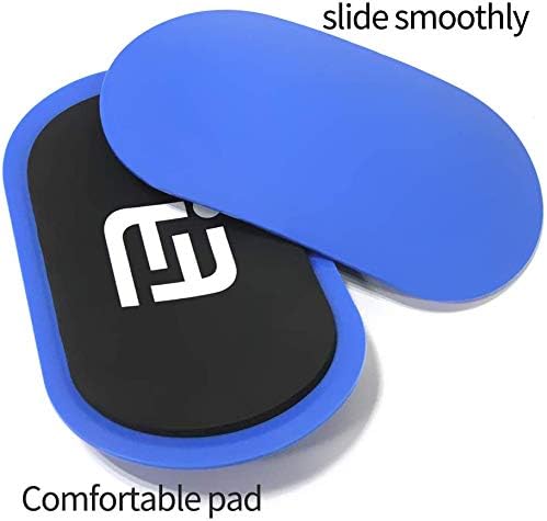 Metaball Blue Gliding Discs Core Sliders Smooth Use On Carpet Floor Exercise Sliders Equipment - Image 4