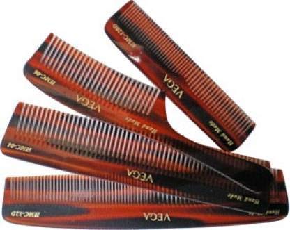 Vega Hand Made Brown Comb Set