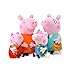 Produktbild Unbekannt DS *4 Figuren* Peppa Wutz Familie *30 + 19 cm* PLÜSCH Pig