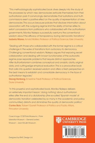 After Authoritarianism (Political Economy of Institutions and Decisions) - Image 2