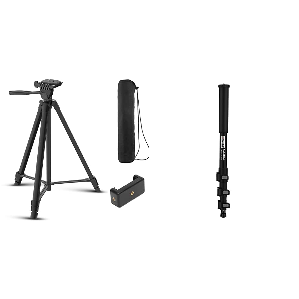 Buy Digitek (DTR 480LW) (57 Inch) Portable Lightweight Aluminum Tripod