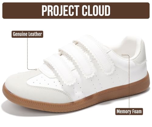 Image of Project Cloud Sneakers for Women - Stylish & Comfortable Women's Fashion Sneakers with Memory Foam and Leather Insole - Non Slip & Lightweight Womens Shoes - Fashion Shoes for Women (Ysabelle)