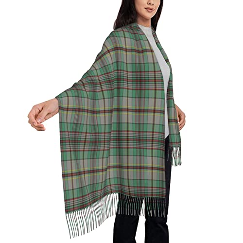 Scottish Clan Craig Tartan Soft Cashmere Feel Scarf Winter Warm Scarves Large Pashmina Shawl4