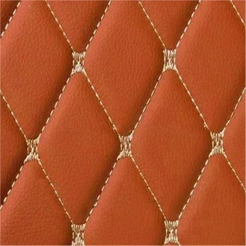 Tapis de coffre personnalisé en cuir PU luxe marron pour Benz EQB 2024