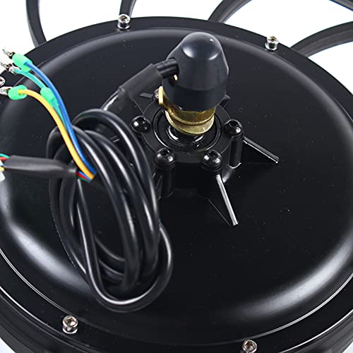 20 Inch Electric Bike Conversion Kit, 1000W 48V Front/Rear Wheel Electric Bicycle Motor Wheel Kit High Speed Brushless Gearless Ebike Hub Motor Kit with Tire (Front) - Thumbnail 3