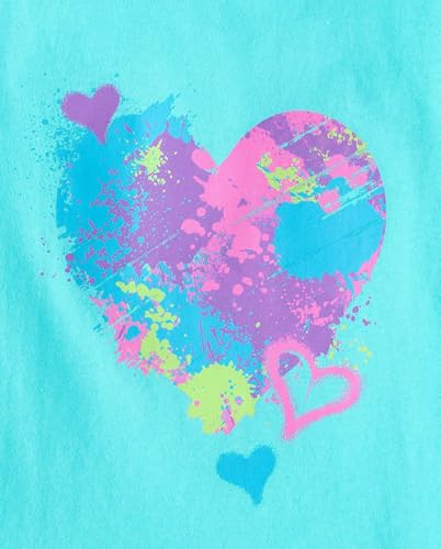 Image of The Children's Place Girls' Short Sleeve Graphic T-shirts (5-Pack)