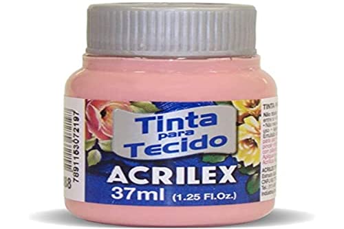 Acrilex Pintura Textil al Agua Rose 37ml Ref. 988