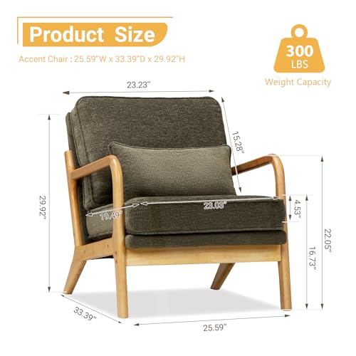 Sillón Plegable Verde con Tela Suave miniatura 2