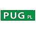 Imagine This Pug Street Sign