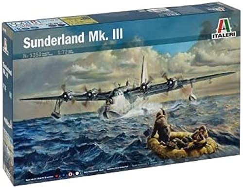 Italeri I1352 Short Sunderland MK.III Gris maquette avion 1/72