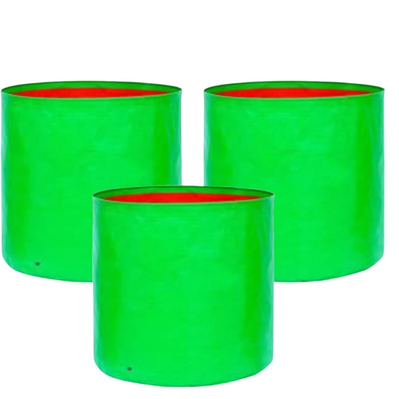 Image of Grow Bags 15 x 15 inch, Terrace Gardening, Vegetable, Fruits Planting Bags (3)