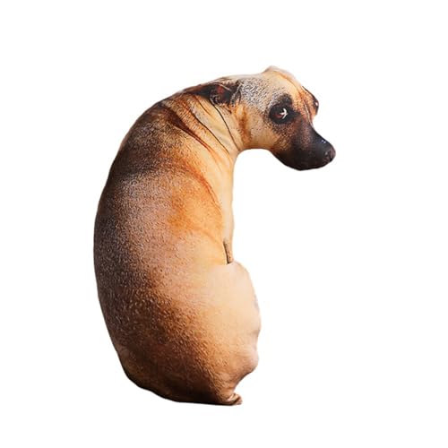 Generic 犬用枕 3D 抱き枕 20cm/50cm 犬 イヌ 本物そっくり 動物 ぬいぐるみ 人形 シミュレーション 寝具 腰枕 ぬいぐるみ ぬいぐるみ クッション 人形 ソファ 椅子 ホームデコレーション 寝室クッション子供のおもちゃ家の装飾ギフト