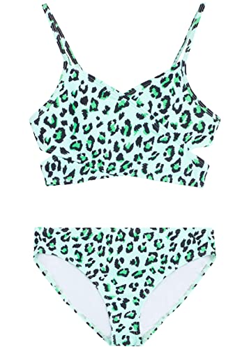 Image of Kanu Surf Girls' Coral Reef Beach Sport Wrap Around Bikini 2-piece Swimsuit