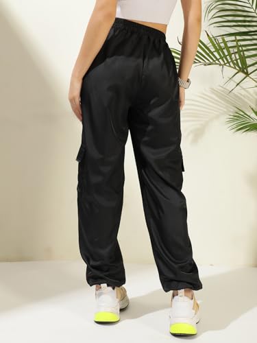 Image of KOTTY Women's High Rise Relaxed || Straight || Joggers Fit Cargo's for Pants || Trousers