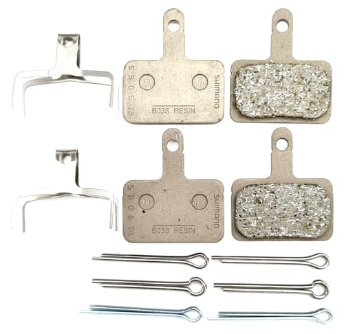 SHIMANO 2 Pairs Disc Brake Pads & Spring B01S-B03S (Resin) by SHIMANO - Image 3