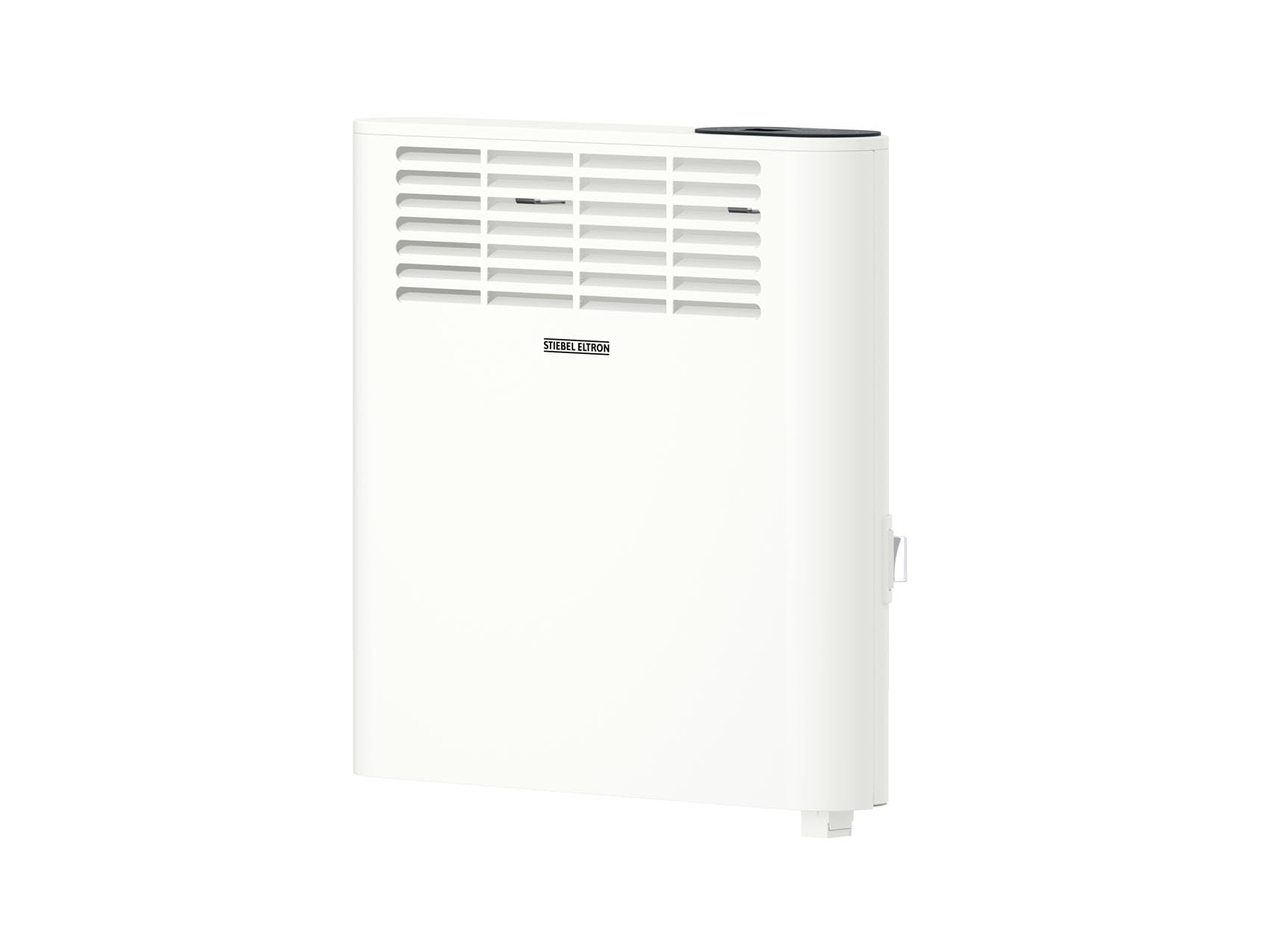 STIEBEL ELTRON Nagrzewnica panelowa CNS 1000 Plus LCD (UK), 1 kW, na ok. 12 m2, certyfikat TÜV, wyświetlacz LC, timer tygodniowy, energooszczędna nagrzewnica elektryczna, biała, zgodna z Lot 20,