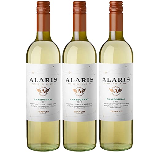 Bodegas Trapiche Alaris Chardonnay Weißwein Wein trocken Argentinien (3 Flaschen) Cover