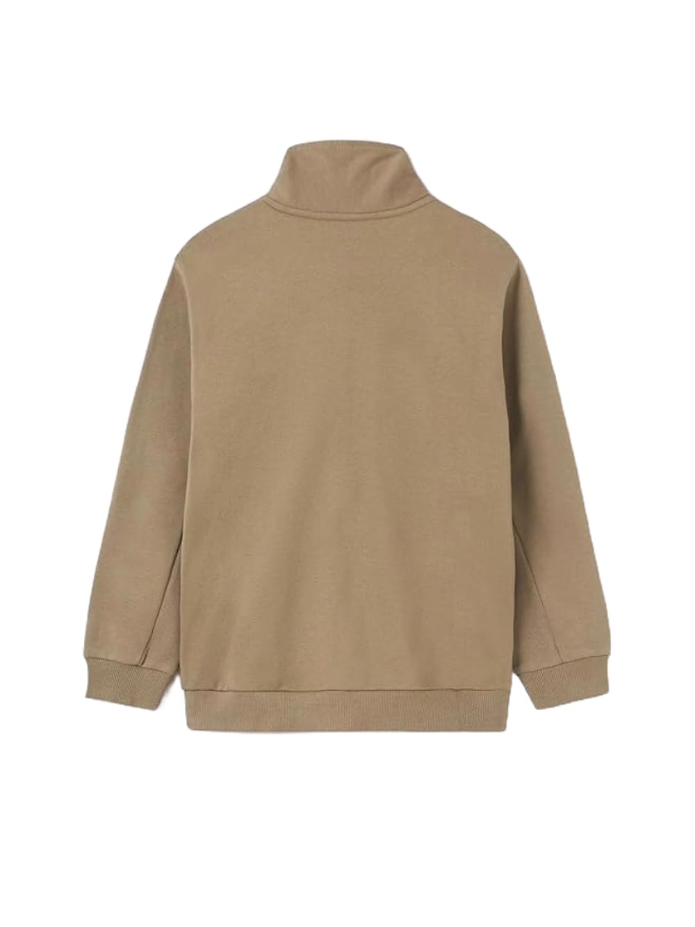 Generico Felpa Pullover per Ragazzi con Collo Alto e Zip Parziale, Maniche Lunghe, Ideale per Scuola, Sport e Tempo Libero, Perfetta per Autunno, Inverno e Primavera