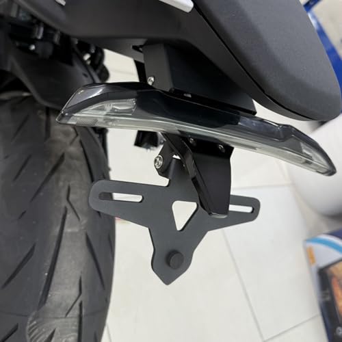 Support de plaque d'immatriculation compatible avec CFMOTO 675SR-R - 6
