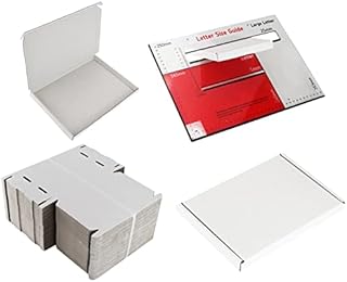 20 x White C5 A5 Size Box Large Letter Strong Cardboard Shipping MAILING Postal PIP. Internal Size: 22.5cm x 16cm x 2cm